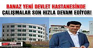 Banaz Yeni Devlet Hastanesinde %70-80 Oranında Yapımı Tamamlandı!